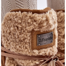Doposci Impermeabili Su Plateau Vegan D.Franklin DFSH370004 Marrone 1