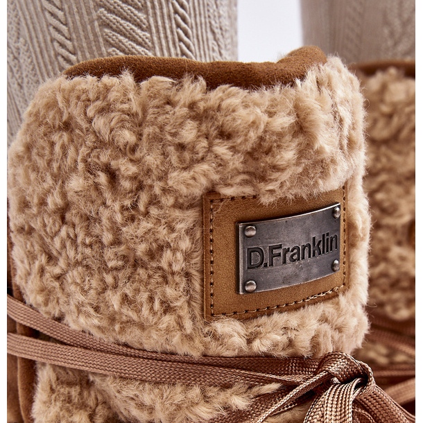 Doposci Impermeabili Su Plateau Vegan D.Franklin DFSH370004 Marrone 1