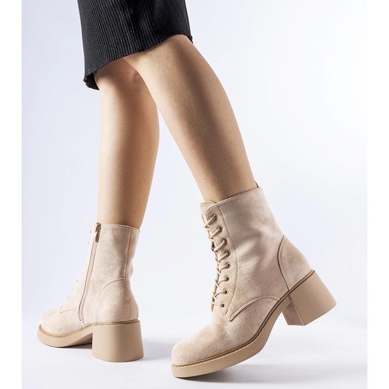 Stivaletti classici del sud beige 1