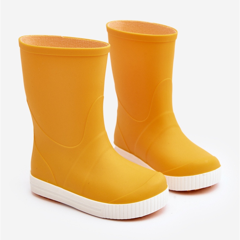 Lemigo Stivali Wellington da bambino Wave Gokids 979 Giallo 1