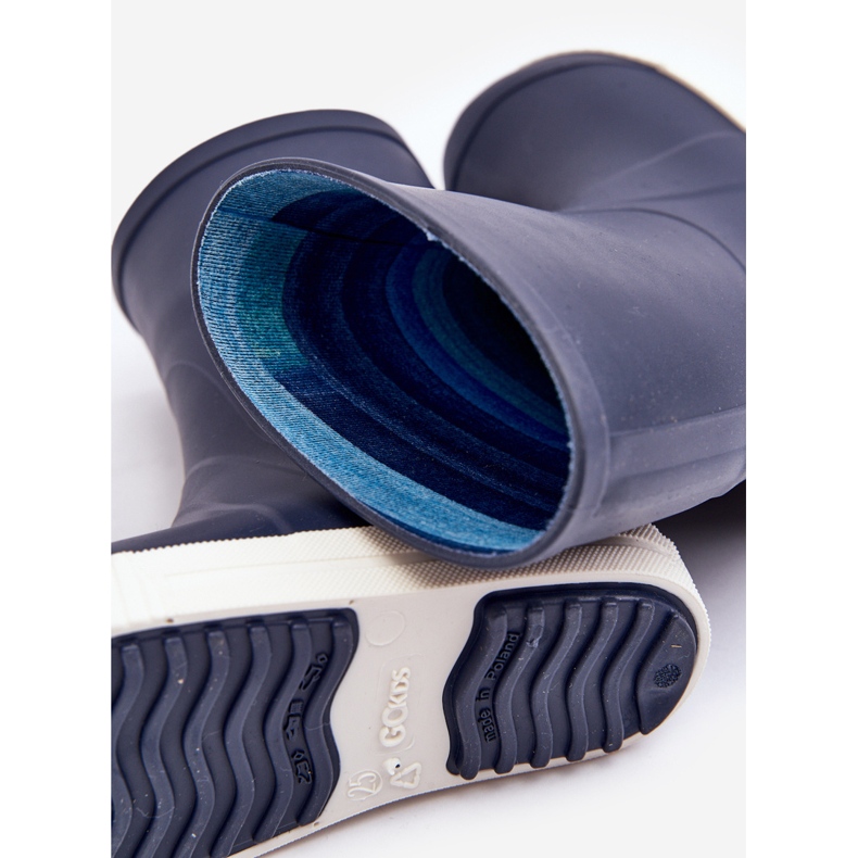 Lemigo Stivali Wellington da bambino Wave Gokids 979 Blu navy 2