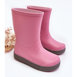 Lemigo Stivali Wellington per bambini Wave Gokids 979 Rosa 2