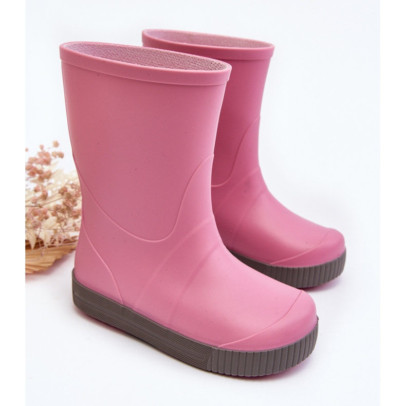 Lemigo Stivali Wellington per bambini Wave Gokids 979 Rosa 2