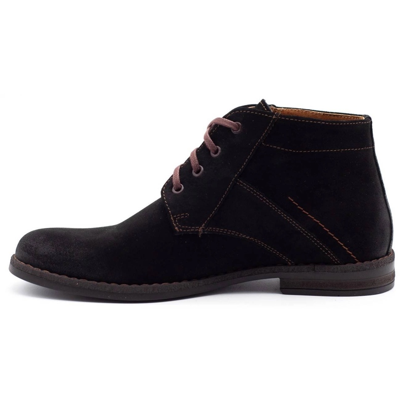 Olivier Stivali Jodhpur da uomo neri 605 nero 1