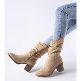 Stivali da cowboy isolanti beige di Filomena 2