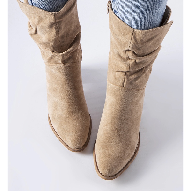 Stivali da cowboy isolanti beige di Filomena 1