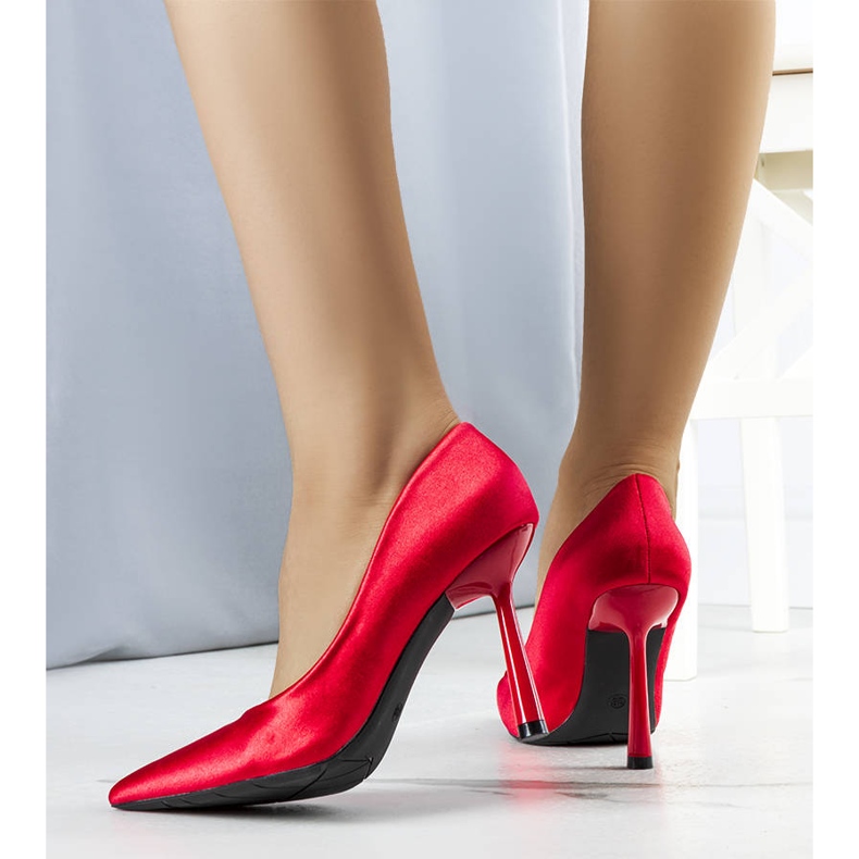 Eleganti tacchi Kamden rossi rosso 1