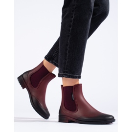 Stivaletti chelsea da donna bordeaux T.Sokolski rosso 1
