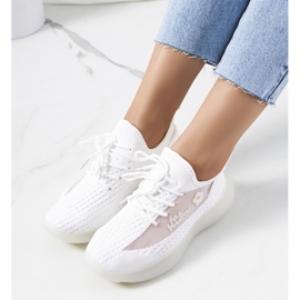 Sneakers sportive da donna Molema bianche bianco 1