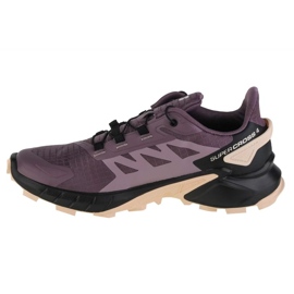 Scarpe da corsa Salomon Supercross 4 W 472052 viola 1