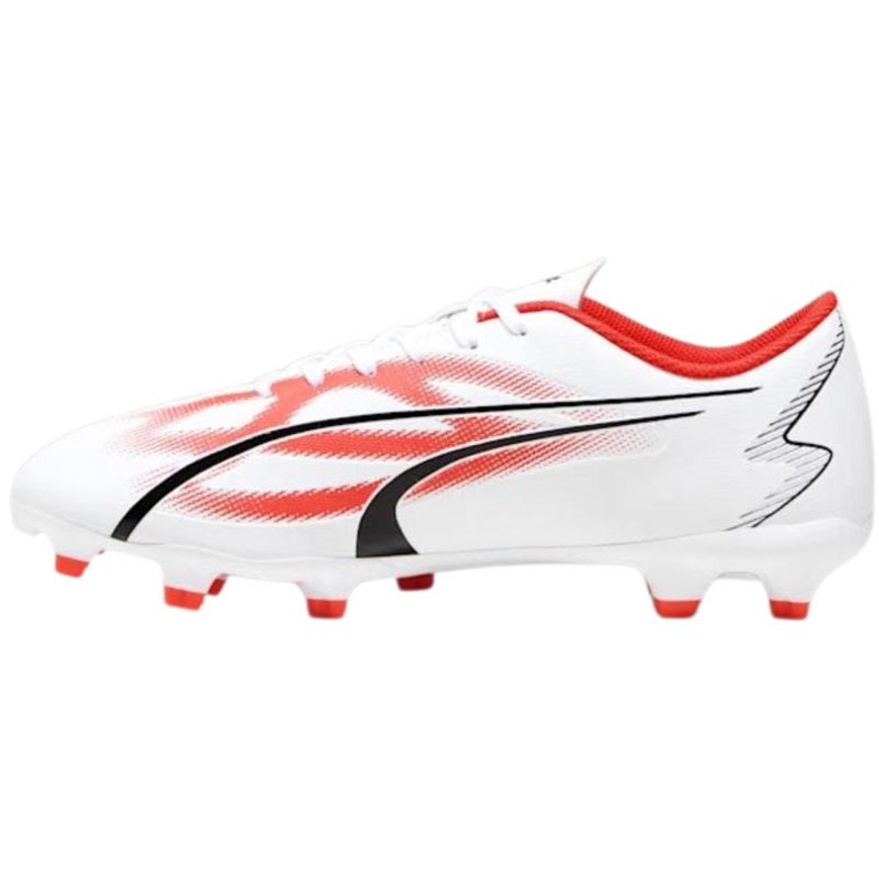 Scarpe da calcio Puma Ultra Play FG/AG 107423 01 bianche bianca 2