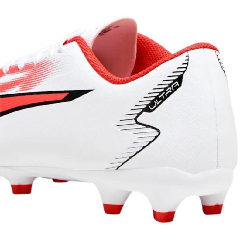 Scarpe da calcio Puma Ultra Play FG/AG 107423 01 bianche bianco 4