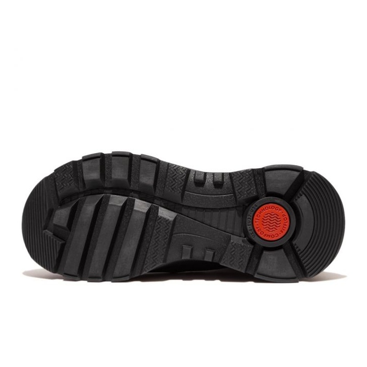 Scarponi da trekking FitFlop Neo-D-Hyker impermeabili in tessuto/pelle scamosciata W GP3-090 nero 2