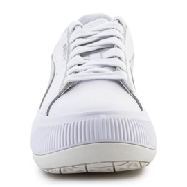 Scarpe Puma Mayu Mix W in pelle scamosciata 382581-05 bianca 1