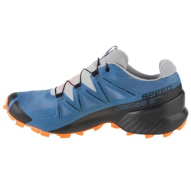 Scarpe da corsa Salomon Speedcross 5 Gtx M 416123 blu 1