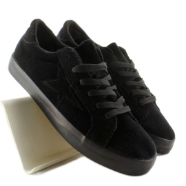 Sneakers in velluto BL70P nere nero 1