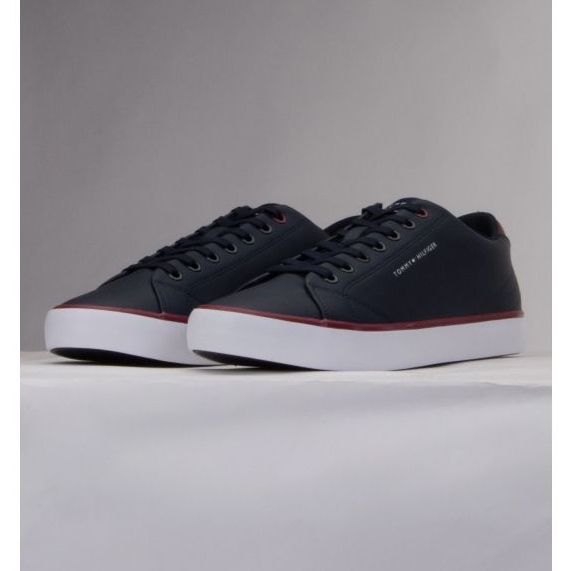 Scarpe Tommy Hilfiger Vulc Core Low Leather M FM0FM04731 DW5 blu 1