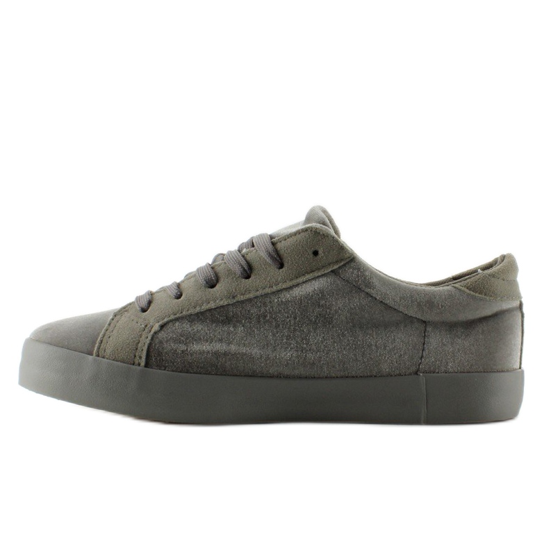 Sneaker in velluto BL70P Grigio 1
