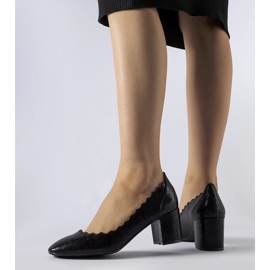 Décolleté nere con tacco Remanzacco nero 1