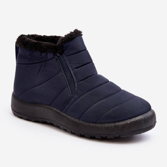 Stivali da neve bassi Enmore isolati da donna blu navy 1