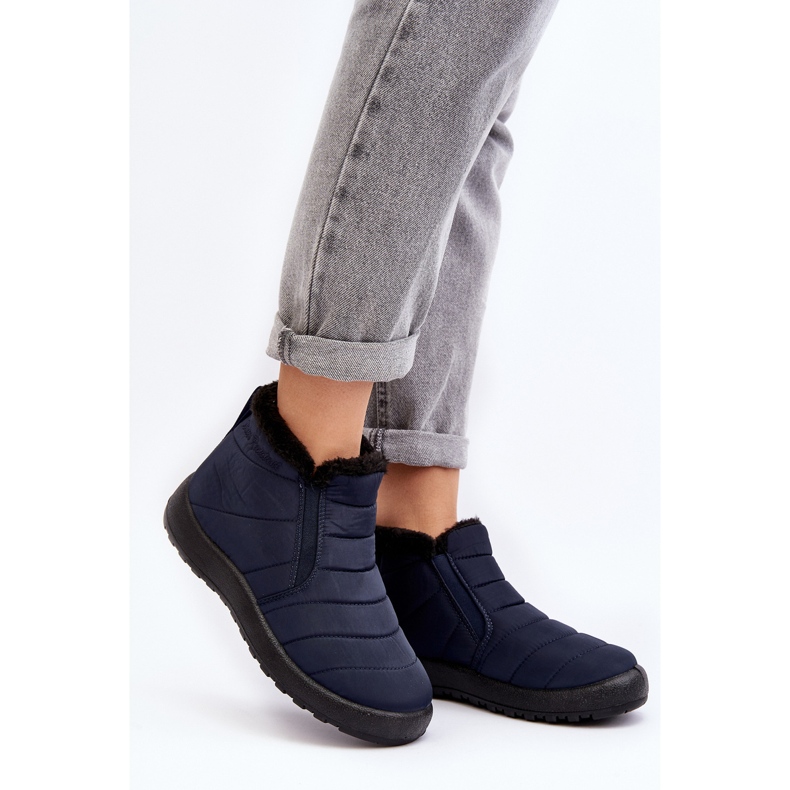 Stivali da neve bassi Enmore isolati da donna blu navy 2