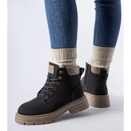 Stivali Mcwhorter neri isolati nero 1