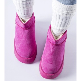 Doposci isolanti rosa sulla piattaforma Miso 2