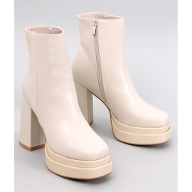 Comodi stivali con plateau Charokee Beige - 2a qualità 1