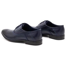 Olivier Scarpe formali da uomo 291 blu navy 4