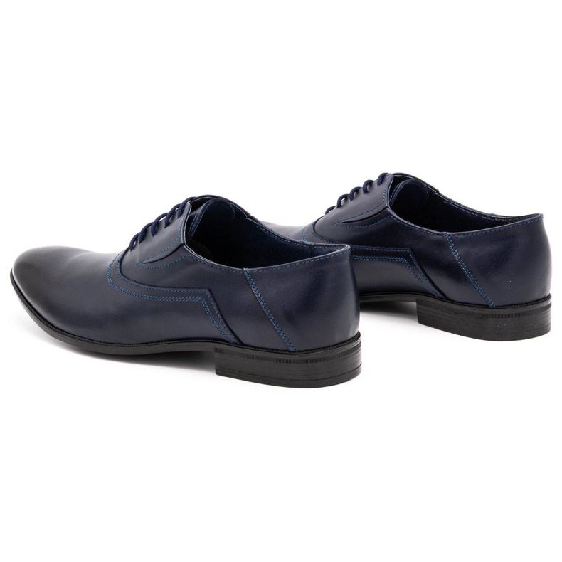 Olivier Scarpe formali da uomo 291 blu navy 4