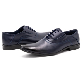 Olivier Scarpe formali da uomo 291 blu navy 3