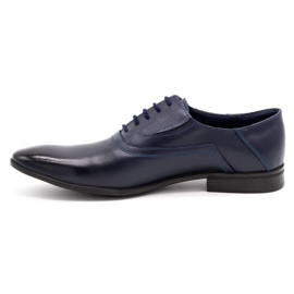 Olivier Scarpe formali da uomo 291 blu navy 1