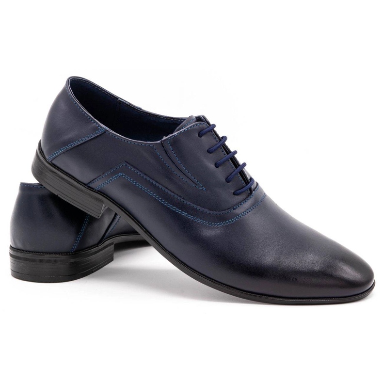 Olivier Scarpe formali da uomo 291 blu navy 2