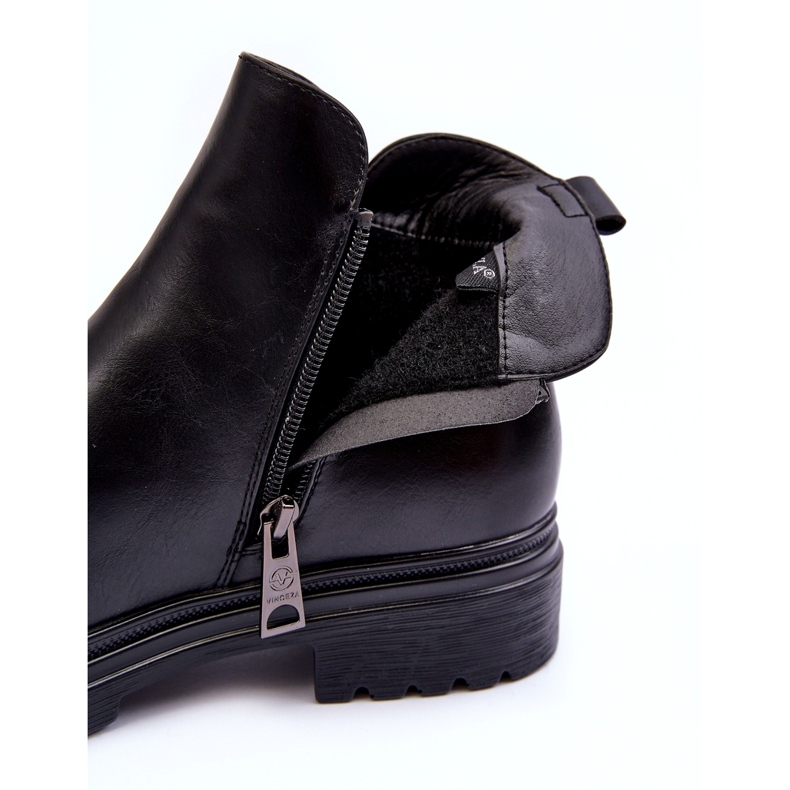 Stivali da donna eco-chiling isolato nero 4