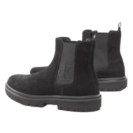 Scarpe Calvin Klein Jeans Lug Mid Chelsea Boot M YM0YM00271 nero 1