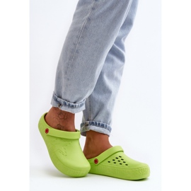Infradito leggere da donna Crocs Big Star II275006 Verde 1