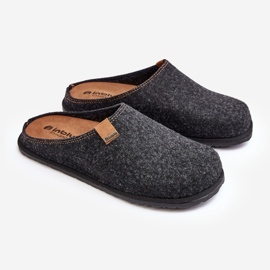 Pantofole preventive da uomo Inblu, grigio scuro SI000001 1