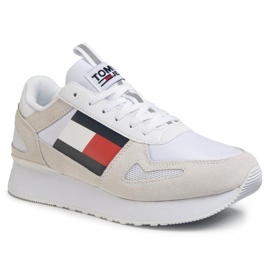 Tommy Hilfiger Scarpe Tommy Jeans Runner M EM0EM00410-YBS bianca 1