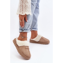 Doposci Da Donna Con Montone Villene Beige 2