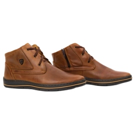 Polbut 339 scarpe da uomo marroni marrone 3