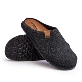 Pantofole preventive da uomo Inblu, grigio scuro SI000001 3