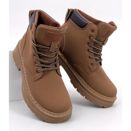 Stivali in legno da donna Kellers Coffee marrone 1