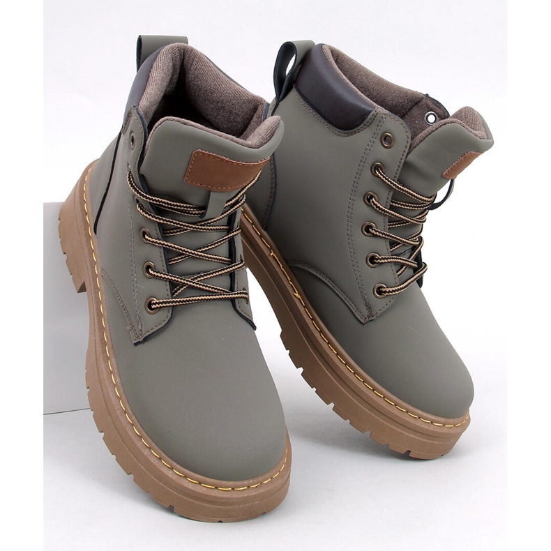 Stivali in legno da donna Kellers Green verde 1
