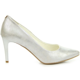 Sergio Leone Scarpe con tacco Juma W CIT2565K argento 2