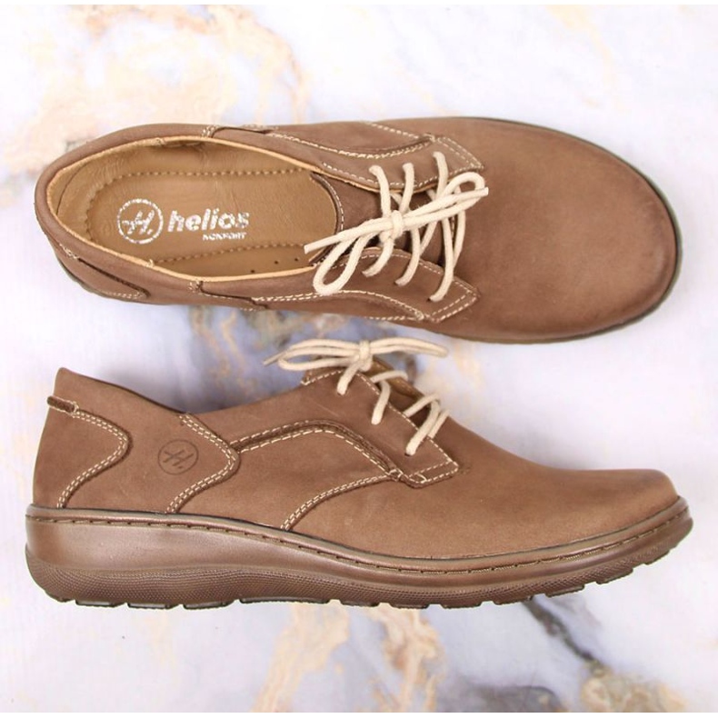 Scarpe comfort Helios W H715N, beige marrone 2