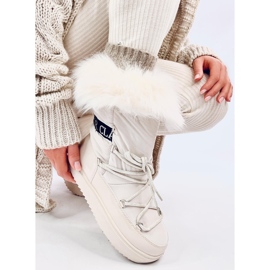 Kendals Stivali da neve in pelliccia beige 1
