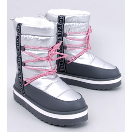 Doposci da donna Archie Silver d'argento 1