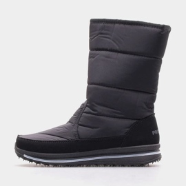 Stivali da neve isolati da donna Progress Progj-21-08 Black nero 2