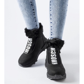Sneakers Oneglia alte isolanti nere nero 1