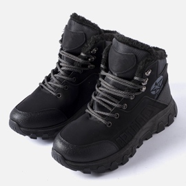 Scarpe da trekking Nurra da uomo isolate nere nero 1